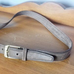 Brown Suede Vintage Dior Belt
